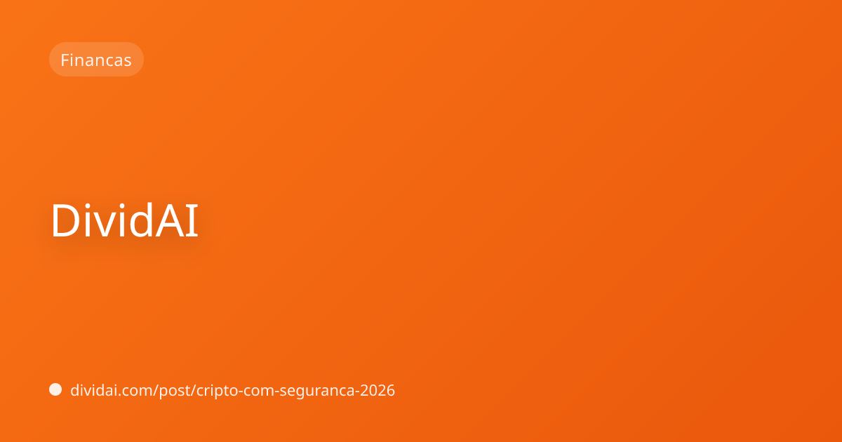 Capa do artigo Cripto com segurança em 2026: como expor 1–5% da carteira sem virar refém de hacks e hype